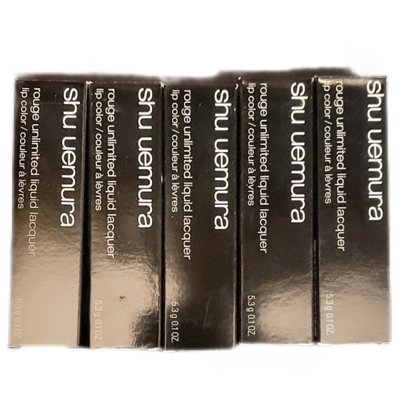 NIB Shu Uemura rouge moisturizing long lasting unlimited liquid lacquer bg 05 - Picture 4 of 4